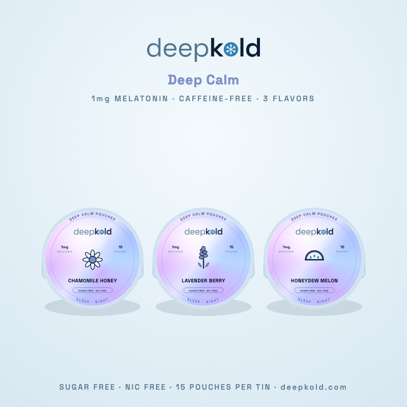 Deepkold Deep Calm — 3 flavors, 0% nicotine