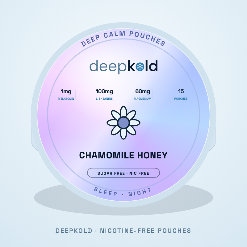 Chamomile Honey nicotine-free pouch flavor