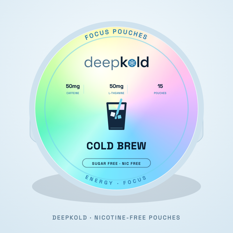 Cold Brew nicotine-free caffeine pouch