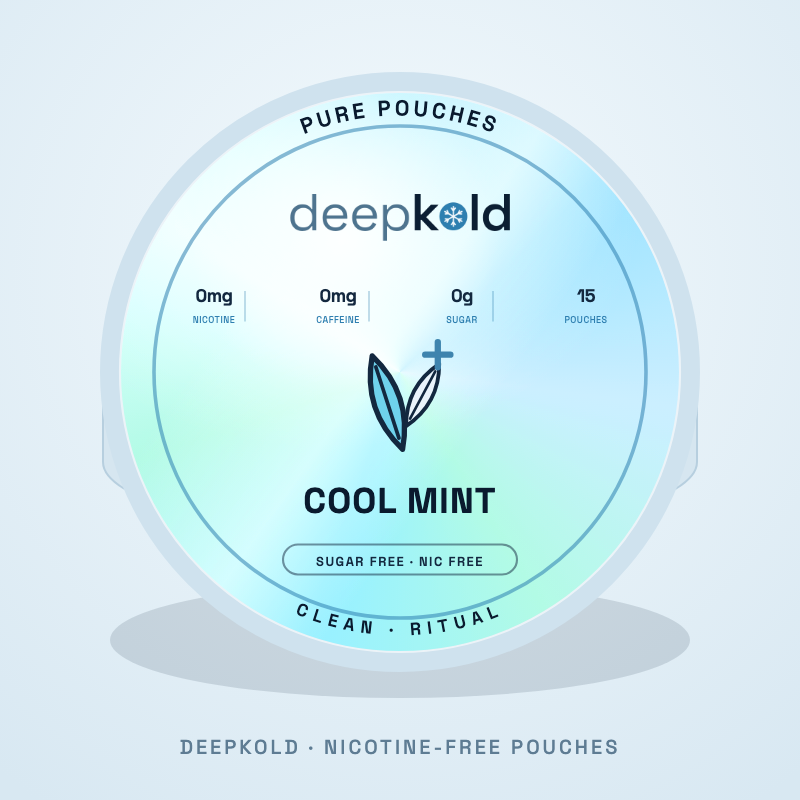 Cool Mint nicotine-free pouch flavor