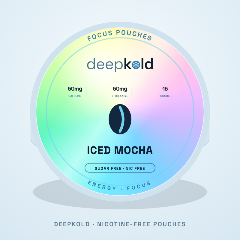 Iced Mocha nicotine-free caffeine pouch